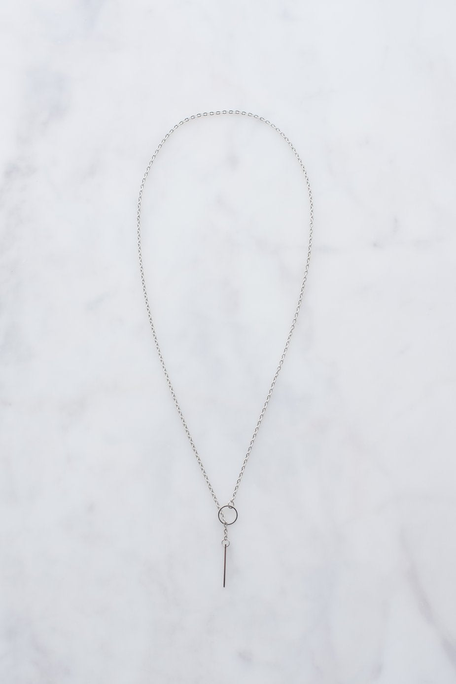 Silver Threader Necklace